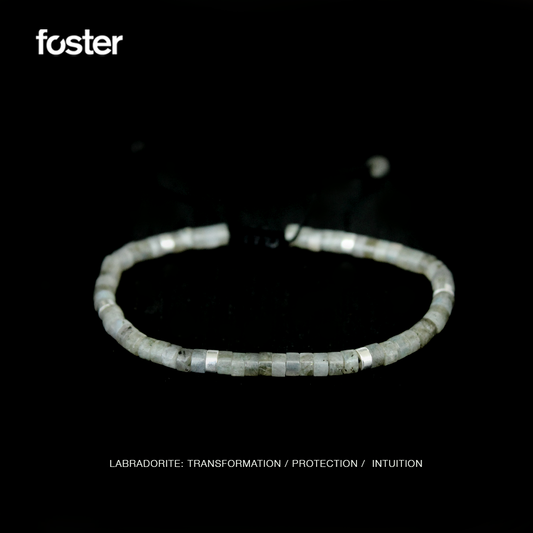 HEISHI BRACELET / LABRADORITA