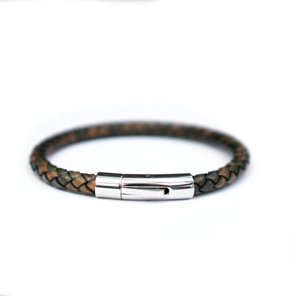 PULSERA CUERO LIAM  CAFÉ