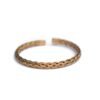 GOLD BRAID – PULSERA DE ACERO TRENZADO DORADA