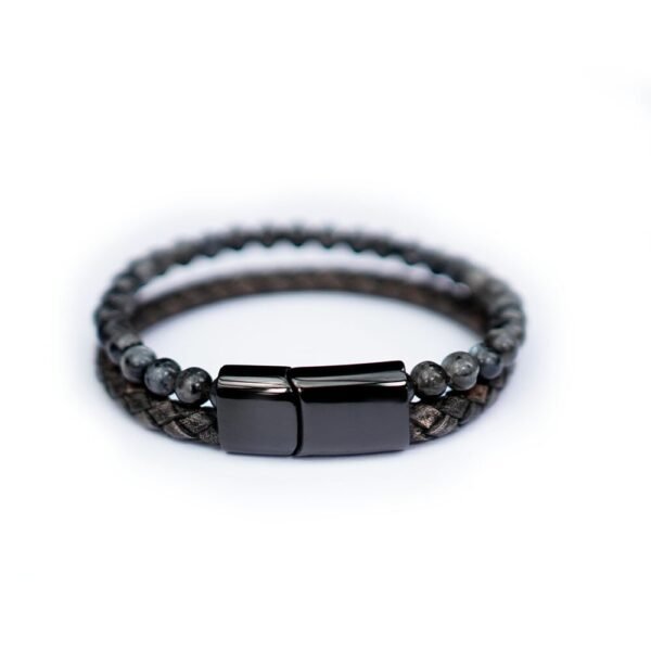 9b PULSERA MULTILAYER CON LABRADORITA