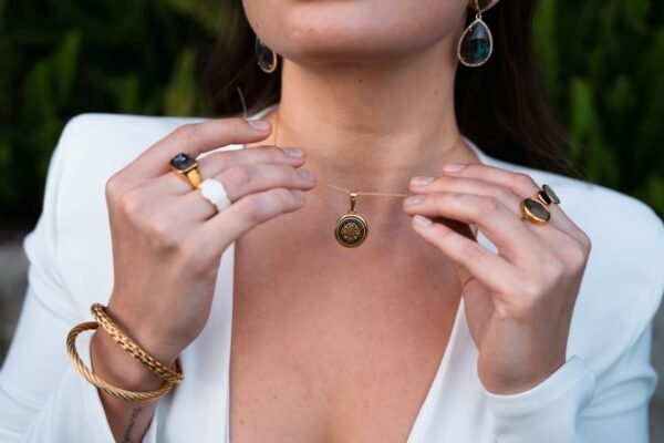 GOLD BRAID – PULSERA DE ACERO TRENZADO DORADA