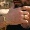 GOLD ESSENCE – PULSERA DORADA DE ACERO INOXIDABLE