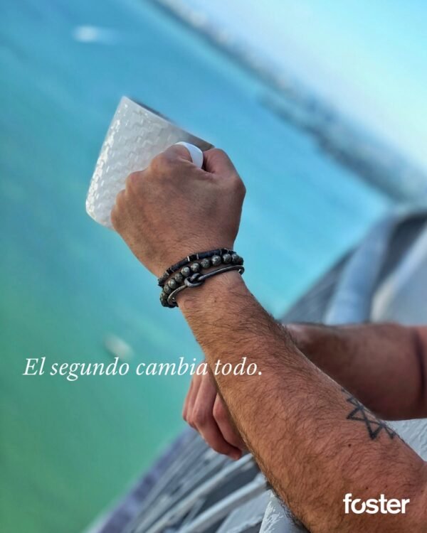 INFINITY KNOT – PULSERA DE ACERO INOXIDABLE CON NUDO
