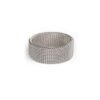 1 MESH STEEL – ANILLO DE ACERO INOXIDABLE TEJIDO