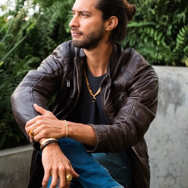 ANILLO SAN BENITO DORADO ACERO INOXIDABLE