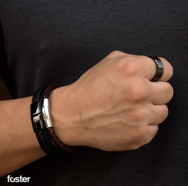 PULSERA CUERO LIAM  CORINTO