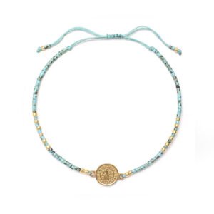 PULSERA SAN BENITO C/PIEDRA NATURAL