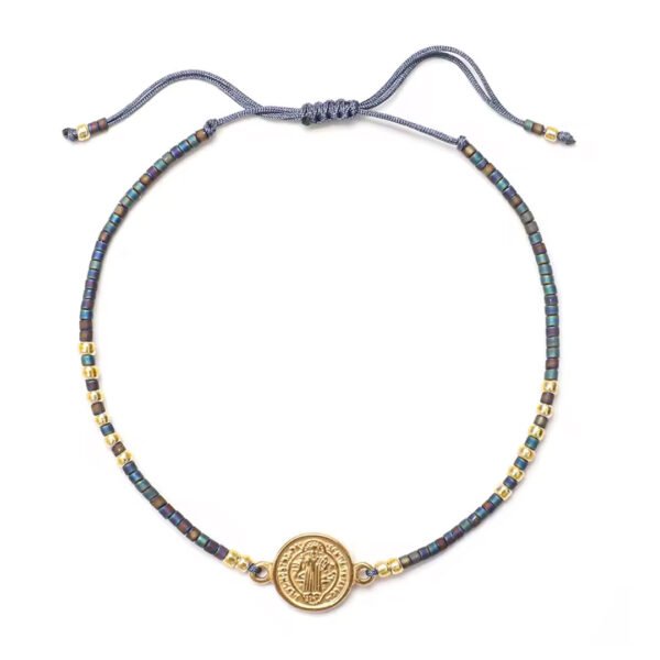 PULSERA SAN BENITO C/PIEDRA NATURAL