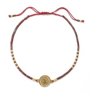 PULSERA SAN BENITO C/PIEDRA NATURAL