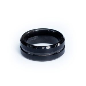 ANILLO TUNGSTENO NEGRO - MAXIME