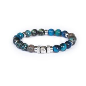 PULSERA JASPER Y OJO DE TIGRE