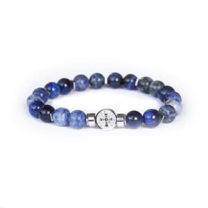 PULSERA BALANCE AZUL - OJO DE TIGRE Y SODALITA