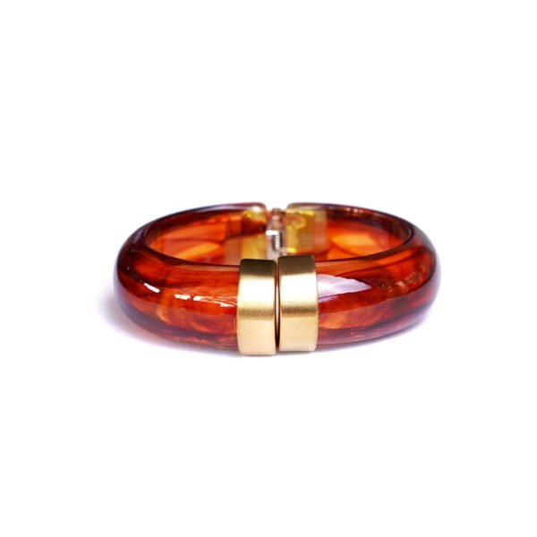 AMBER FLAME BANGLE