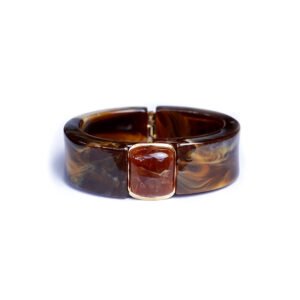 AMBER BUCKLE BANGLE