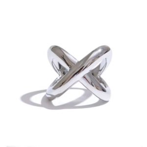 ANILLO SILVER INFINITY CROSS