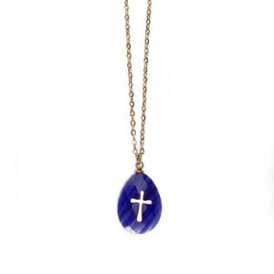 FAITH TEARDROP NECKLACE