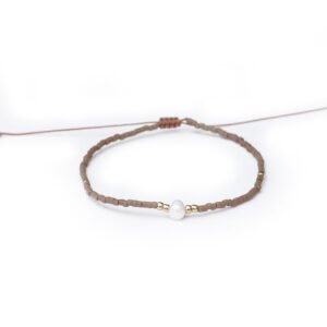 PULSERA SAND PEARL