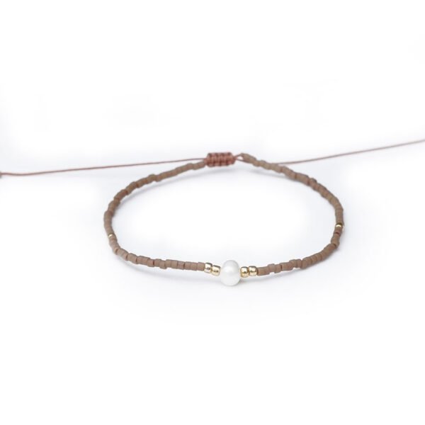 PULSERA SAND PEARL