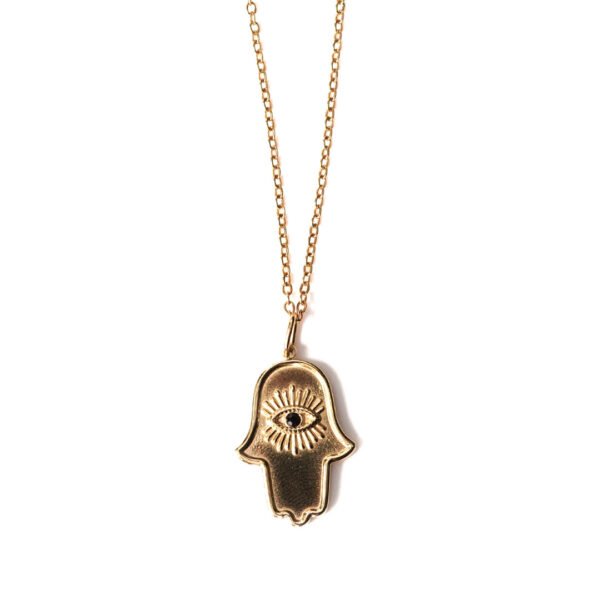 CADENA GOLDEN HAMSA - PROTECCIÓN