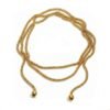 AURA LARIAT – COLLAR AJUSTABLE DORADO