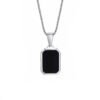ONYX TAG NECKLACE