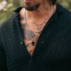 ONYX TAG NECKLACE
