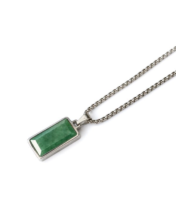 AVENTURINE EDGE NECKLACE
