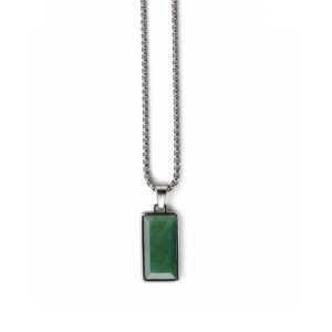 AVENTURINE EDGE NECKLACE