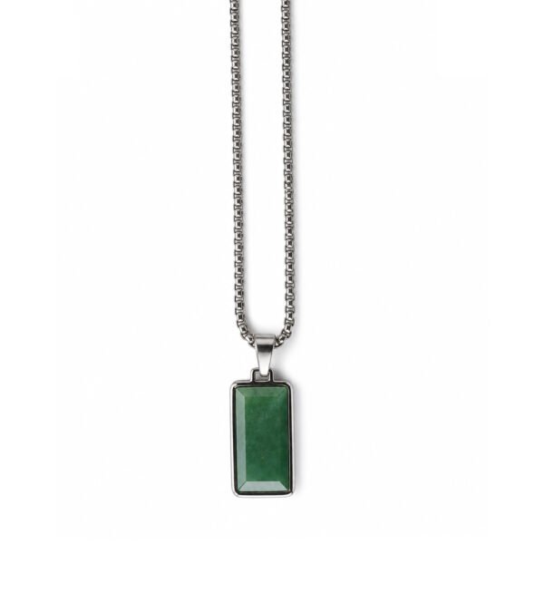 AVENTURINE EDGE NECKLACE