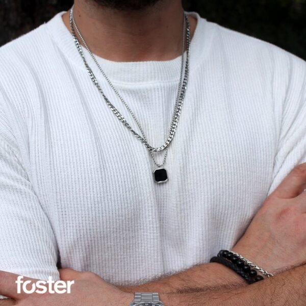 469464026_18471540043013003_8716097372159385194_n ONYX EDGE NECKLACE