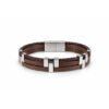 BROWN STEEL BRACELET