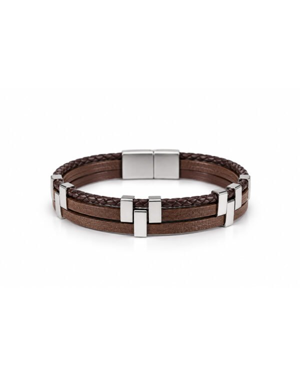 BROWN STEEL BRACELET