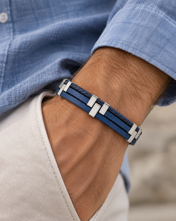 BLUE STEEL BRACELET