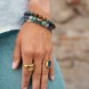 SCULPT GOLD RING