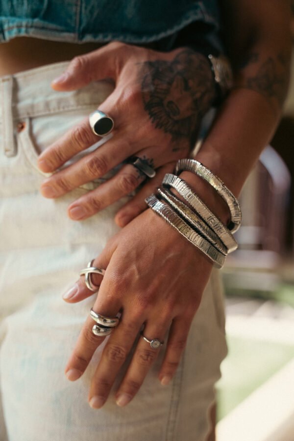 ANILLO SILVER INFINITY CROSS