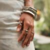 ANILLO SILVER INFINITY CROSS