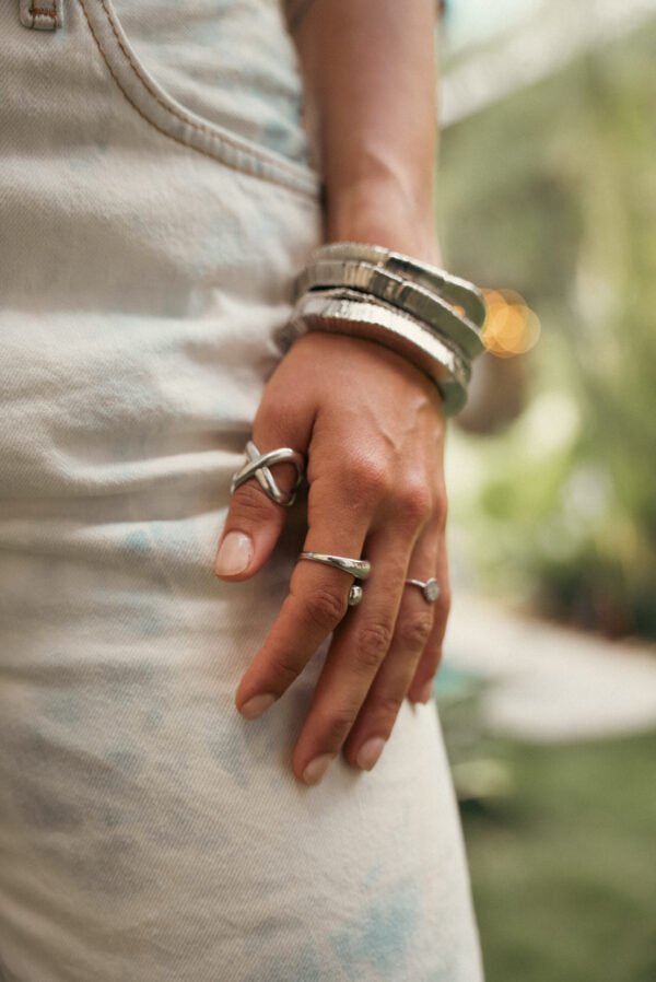 ANILLO SILVER INFINITY CROSS